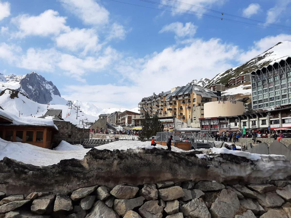 Studio La Mongie Au Pied Des Pistes Parking Couvert 외부 사진